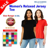 BELLA + CANVAS® Women’s Relaxed Jersey Crewneck Short Sleeve Tee
