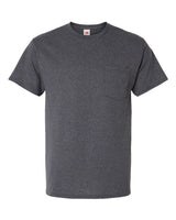 Hanes® Essential T Pocket Crew Neck Short Sleeve T-Shirt