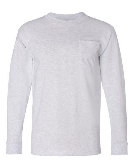 Bayside® USA-Made Long Sleeve Pocket T-Shirt