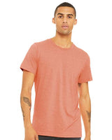 BELLA + CANVAS® Unisex Sueded Crew Neck Short Sleeve Tee
