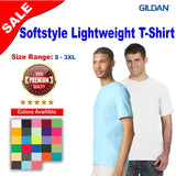 Gildan® Softstyle Lightweight Crewneck Short Sleeve T-Shirt