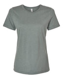 BELLA + CANVAS® Women’s Relaxed Fit Heather CVC Crewneck Short Sleeve T-Shirt
