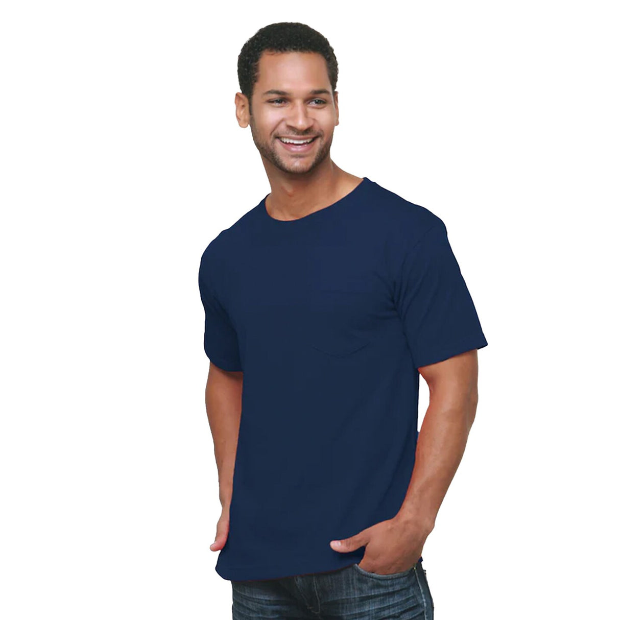 Bayside® USA-Made Pocket T-Shirt