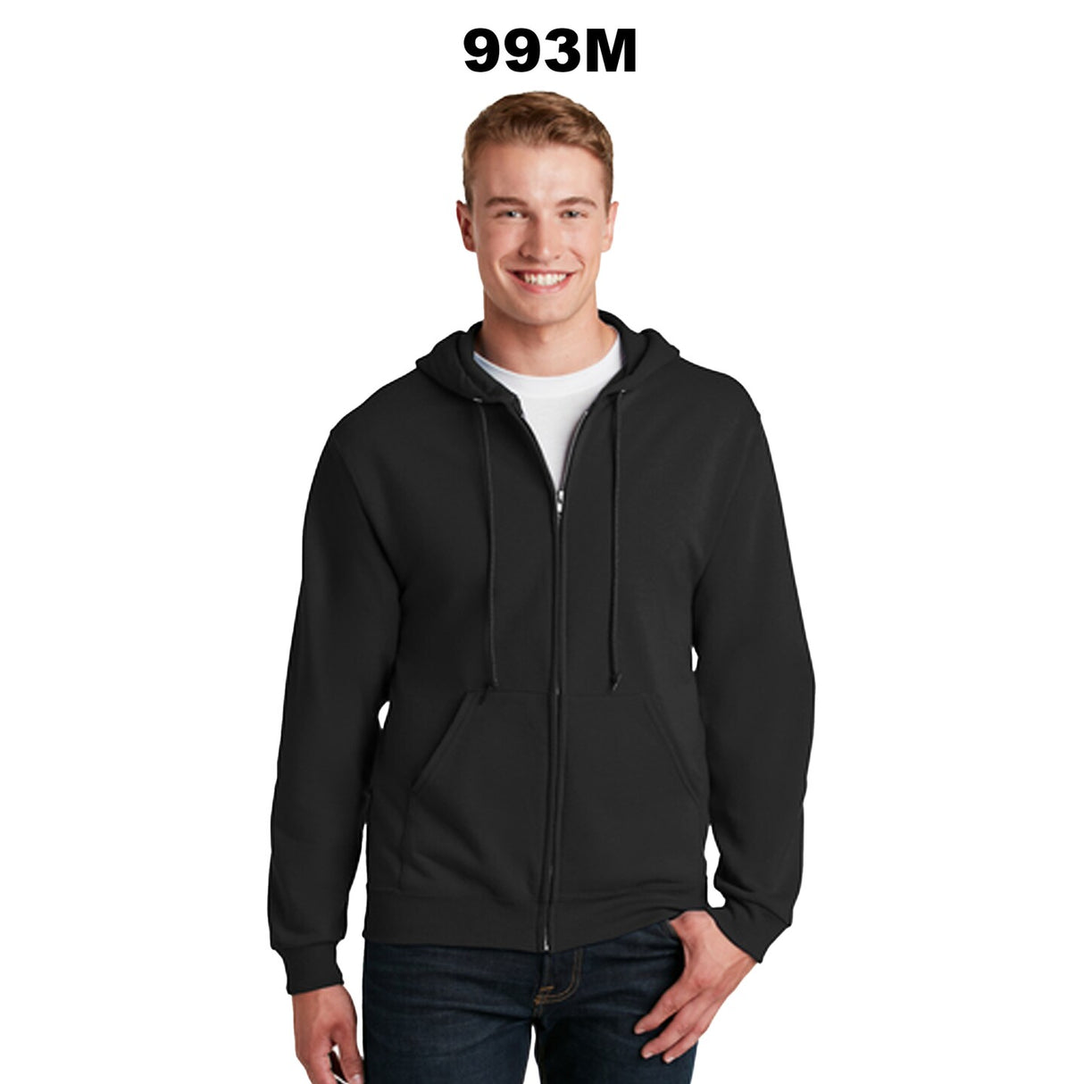 Jerzees® NuBlend Full-Zip Hooded Sweatshirt