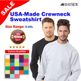 Bayside® USA Made Crewneck Sweatshirt