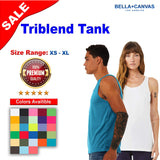 BELLA + CANVAS® Triblend Sleeveless Tank Top - 3484