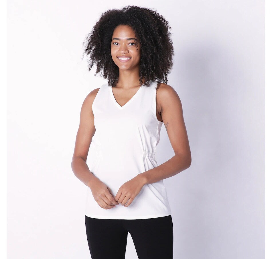 Sport-Tek® Ladies Sleeveless PosiCharge Competitor V-Neck T-Shirt