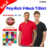 Tultex® Poly-Rich V-Neck Short Sleeve T-Shirt