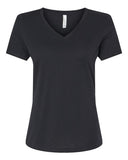 BELLA + CANVAS® Women's Relaxed Heather CVC V-Neck Short Sleeve T-Shirt - 6405CVC