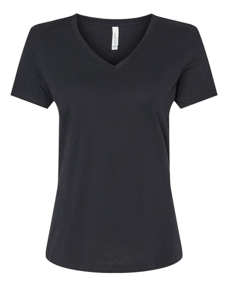 BELLA + CANVAS® Women's Relaxed Heather CVC V-Neck Short Sleeve T-Shirt - 6405CVC
