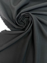 Black Stretch Polyester Blend Knit