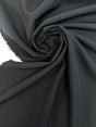 Black Stretch Polyester Blend Knit