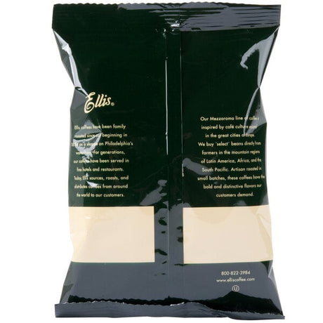 Ellis Mezzaroma 2.5 oz. Costa Rican Tarrazu Coffee Packet - 24/Case