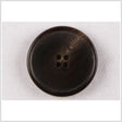 Brown Horn Blazer Button - 34L/21.5mm