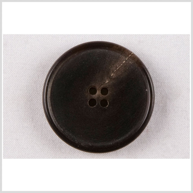 Brown Horn Blazer Button - 34L/21.5mm