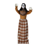 5 Feet Standing Creepy Woman Pop Up Halloween Prop