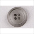 Silver Metal Coat Button - 30L/19mm