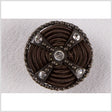 Brass andBrown Metal Button - 40L/25.5mm