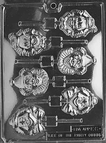 Clown Lolly Chocolate Mold - LPK006
