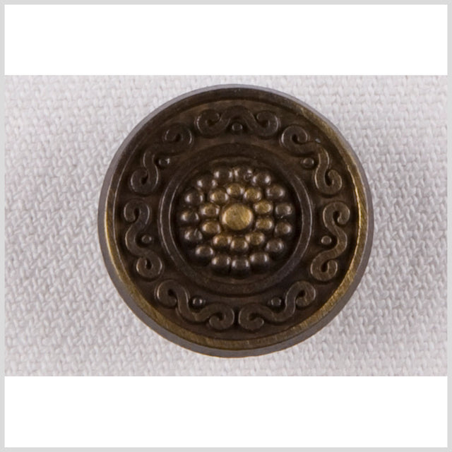Brass Metal Button - 33L/21mm