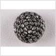 Silver Metal Coat Button - 28L/18mm