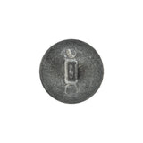 Silver and Orange Metal Acorn-Top Shank Back Coat Button - 30L/19mm