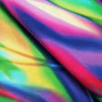 Emerald City Nylon Spandex Fabric - Multicolor Rainbow Pattern, 58-60" Width (1 Yard)