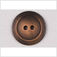 Metal Coat Button with Grided Texture - 36L/23mm