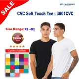 BELLA + CANVAS® CVC Soft Touch Tee