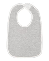 RADYAN® Infant Contrast Trim Premium Jersey Bib - 1004