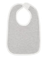 RADYAN® Infant Contrast Trim Premium Jersey Bib - 1004