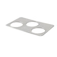 Nemco Adapter Plate for 4/3-Size Warmer, 3 Holes, Each for 7-Qt. Inset