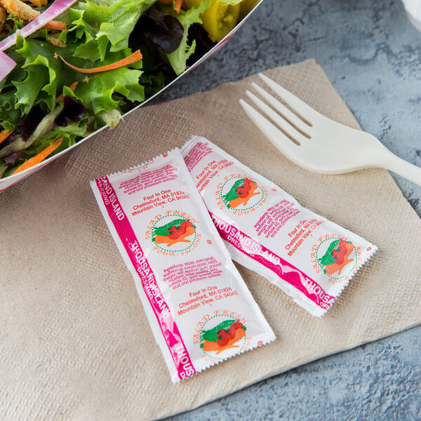 Thousand Island Dressing 12 Gram Portion Packet - 200/Case