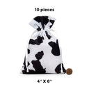 Stylish Animal Print Faux Fur Bags 4" x 6"