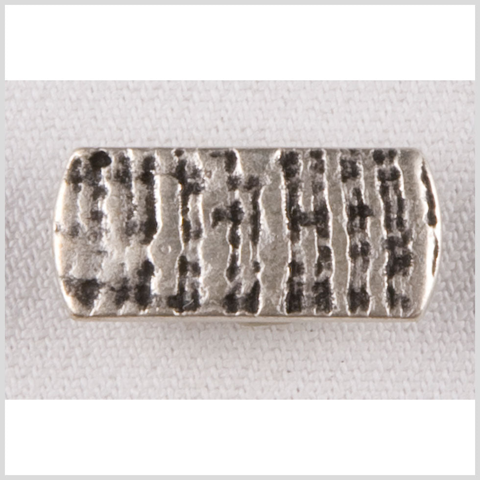 Silver Metal Coat Button - 40L/25.5mm