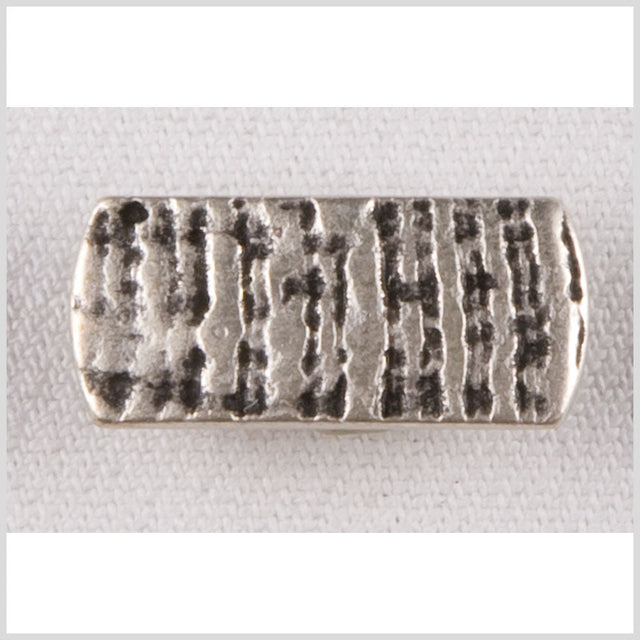 Silver Metal Coat Button - 40L/25.5mm