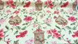 Kauai Bird Cage Gold Linen Rayon Fabric - Bird Cage Pattern, Gold, 54" Width (1 Yard)