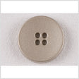 Silver Metal Coat Button - 36L/23mm