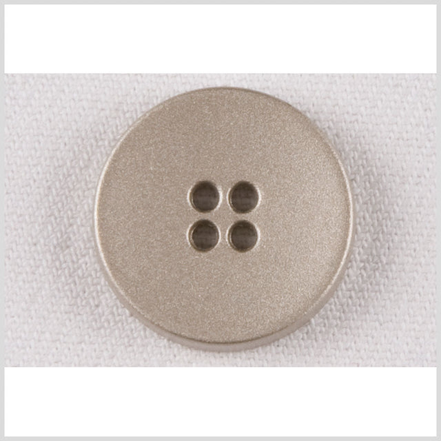 Silver Metal Coat Button - 32L/20mm