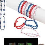 Bulk 192 Pieces Value Patriotic Wearables & Accessories Kit