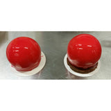 O'Creme Silicone Truffle Mold, Round, 25mm Dia x 25mm High (54 Cavities)