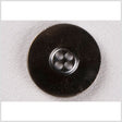 Metal 4-Hole Button - 36L/23mm - Gunmetal Wide Flat Rim