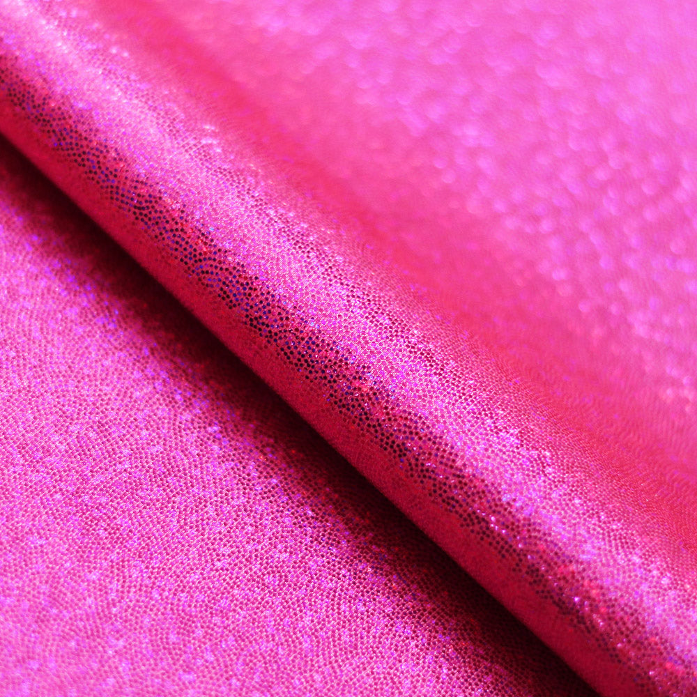 Matrix Twinkle Nylon Spandex Hologram Fabric - Assorted Colors, Solid, 57/58" Width (1 Yard)