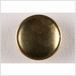 Metal Shank Back Button - 36L/23mm - Gold Low Convex