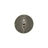 Silver Metal Coat Button - 24L/15mm