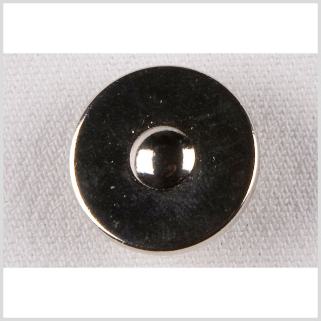 Silver Metal Coat Button - 32L/20mm