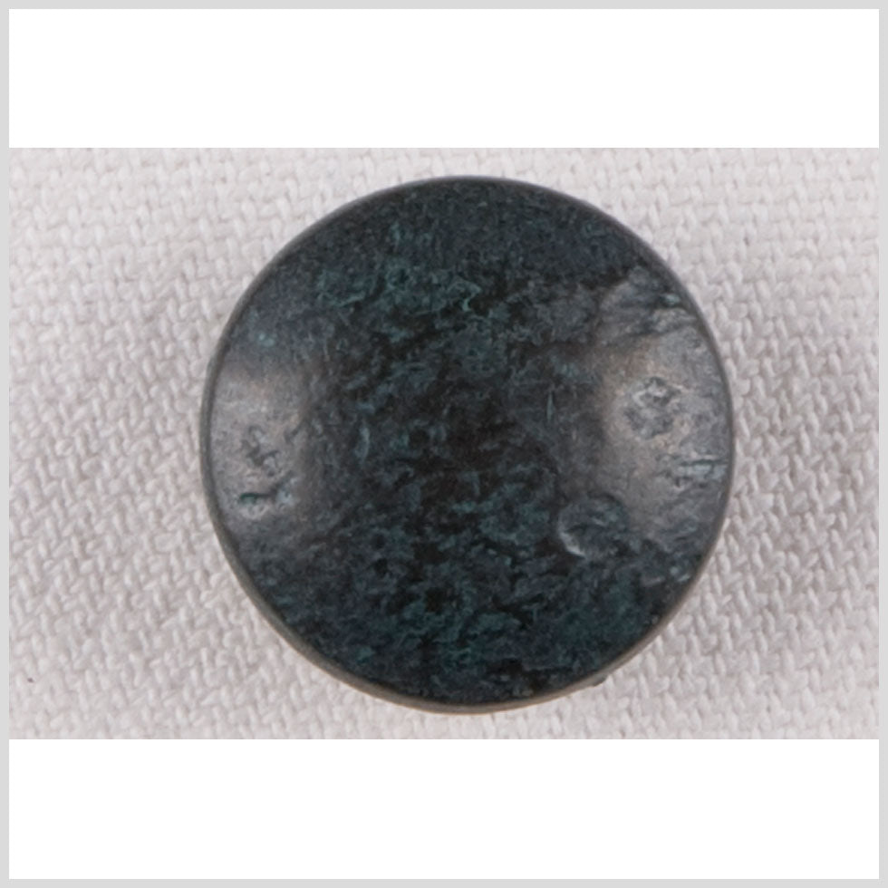 Metal Shank Back Button - 28L/18mm - Gunmetal Distressed Texture