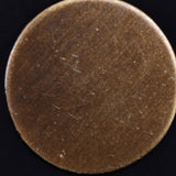 Brass Flat Metal Shank-Back Button - 36L/23mm