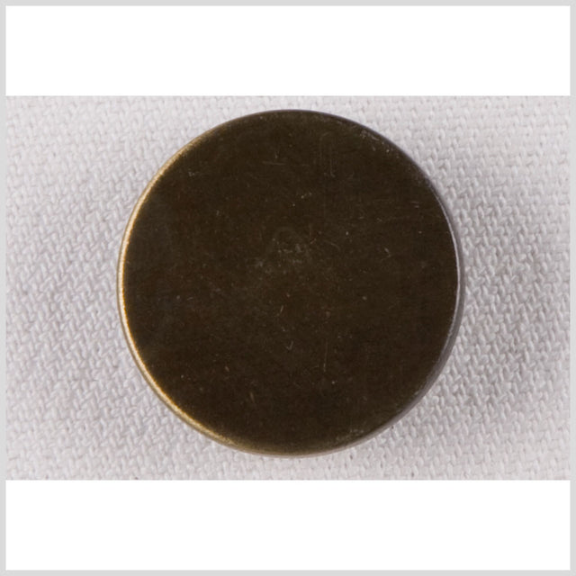 Brass Flat Metal Shank-Back Button - 36L/23mm