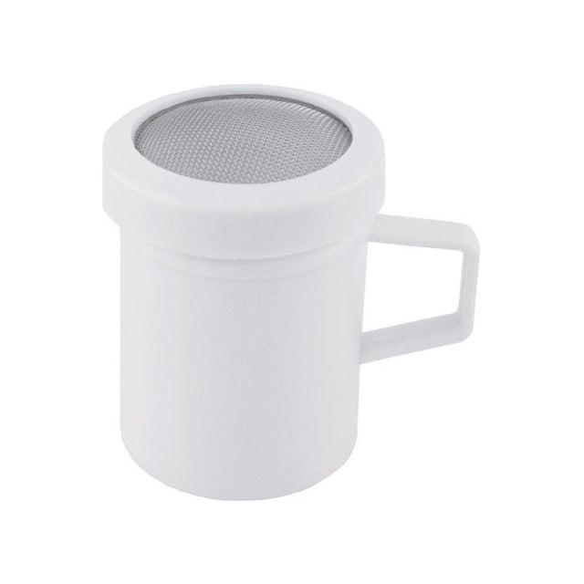 Fox Run 10 oz. Mesh-Top Shaker/Dredge - White